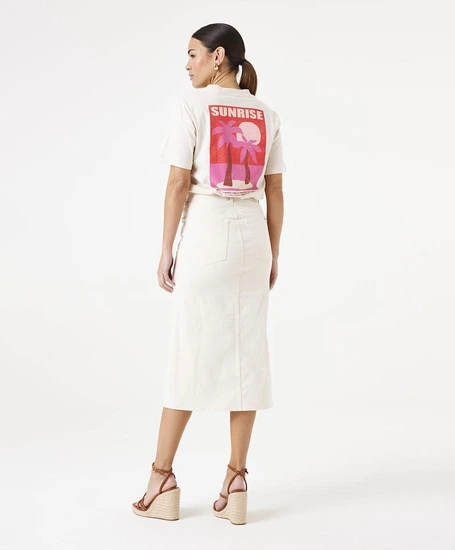 GARCIA Rok Denim Split