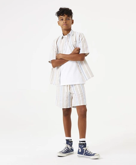 GARCIA Short Gestreept