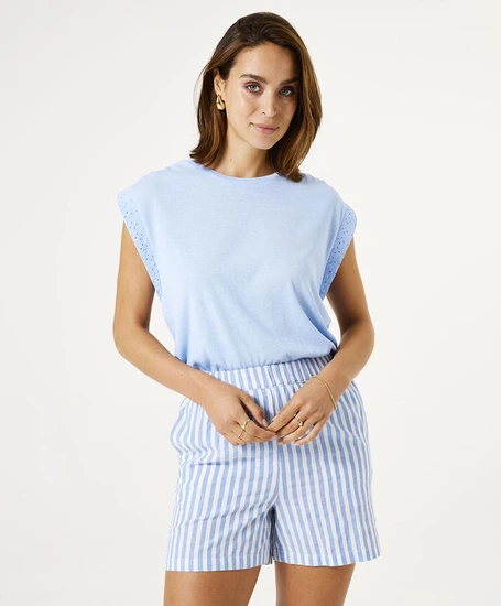 GARCIA Short Gestreept