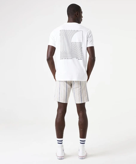 GARCIA Short Gestreept