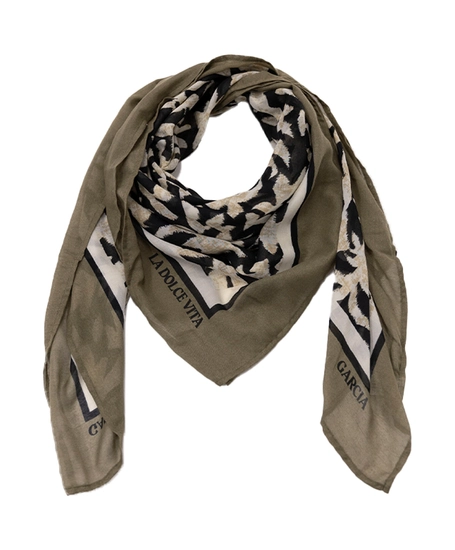 GARCIA Sjaal Allover Print