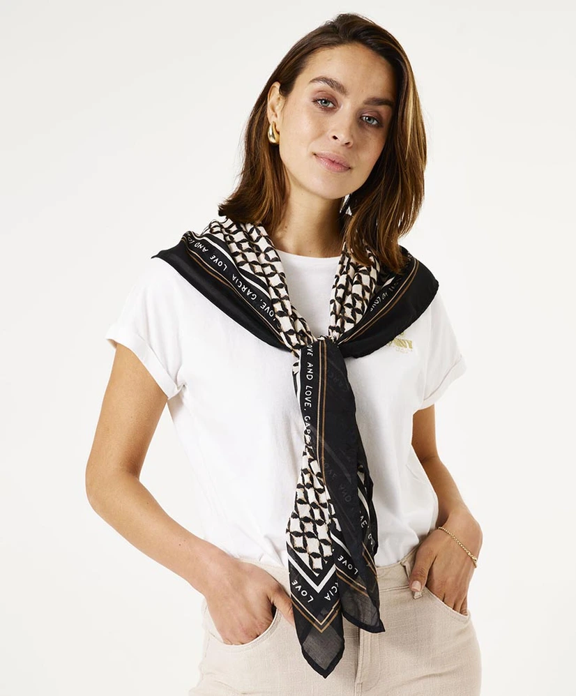 GARCIA Sjaal Allover Print
