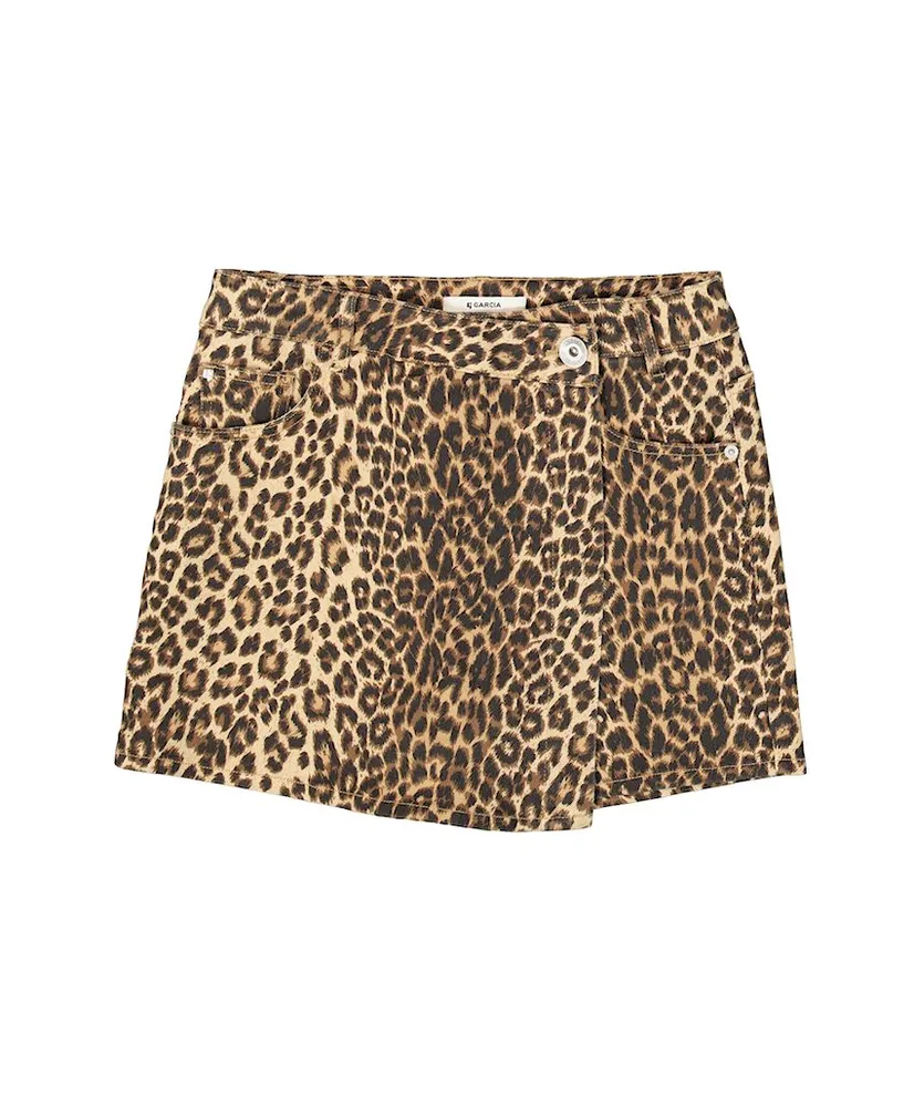 GARCIA Skort Leopard