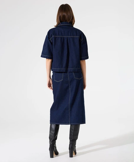Garcia Spijkerblouse