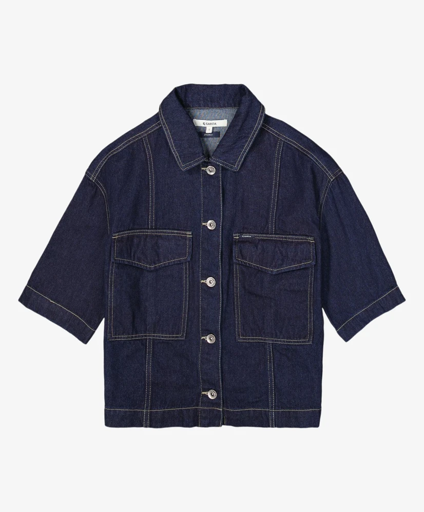 Garcia Spijkerblouse