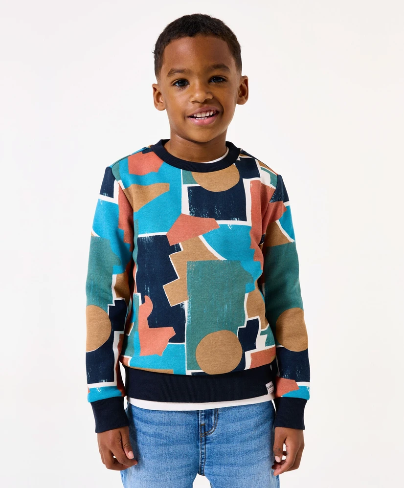 GARCIA Sweater Allover Print