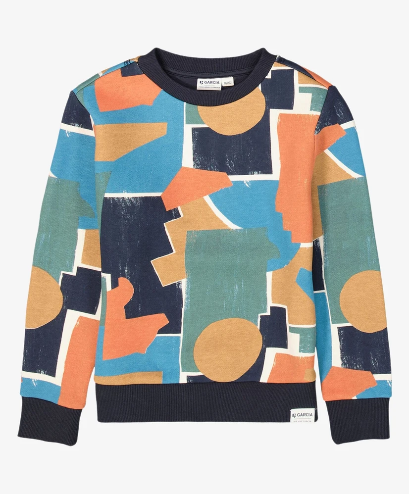 GARCIA Sweater Allover Print