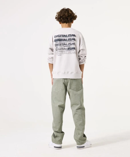 GARCIA Sweater Digitalism Backprint