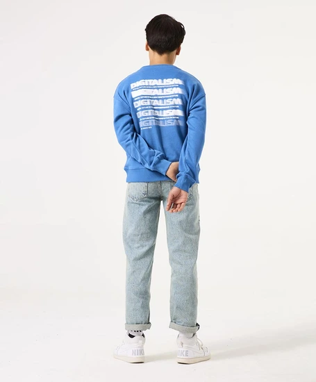 GARCIA Sweater Digitalism Backprint