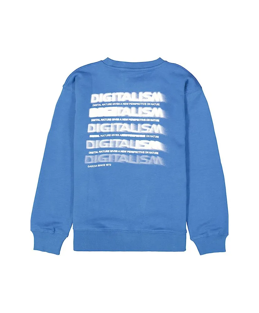 GARCIA Sweater Digitalism Backprint