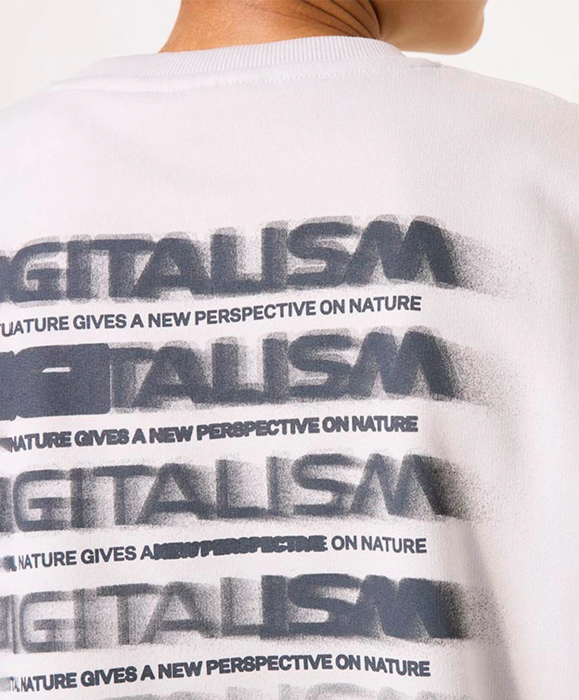 GARCIA Sweater Digitalism Backprint