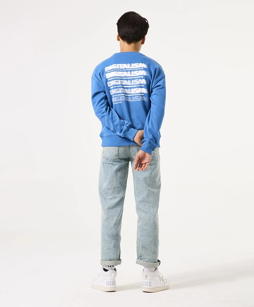 GARCIA Sweater Digitalism Backprint