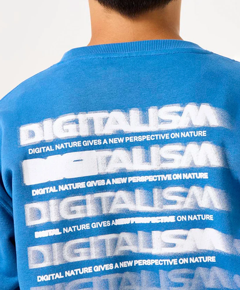 GARCIA Sweater Digitalism Backprint
