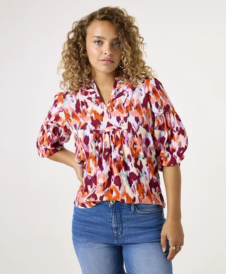 GARCIA T-Shirt Allover Print