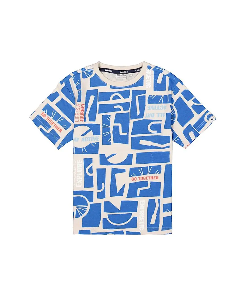 GARCIA T-shirt Allover Print