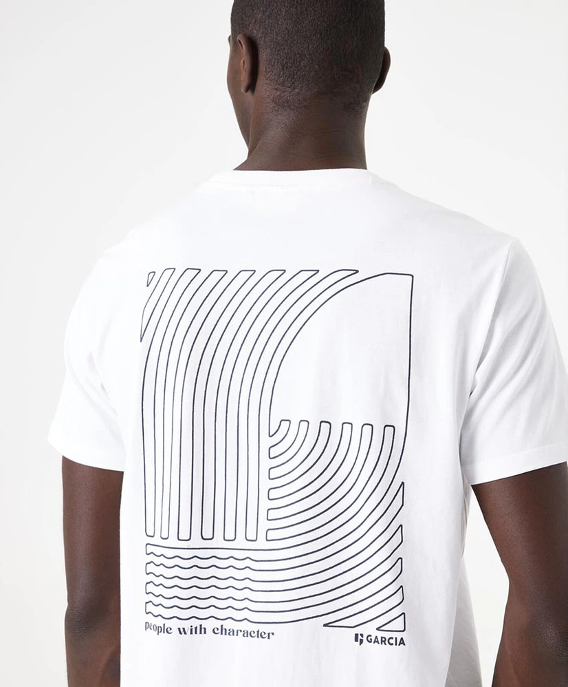 GARCIA T-shirt Backprint