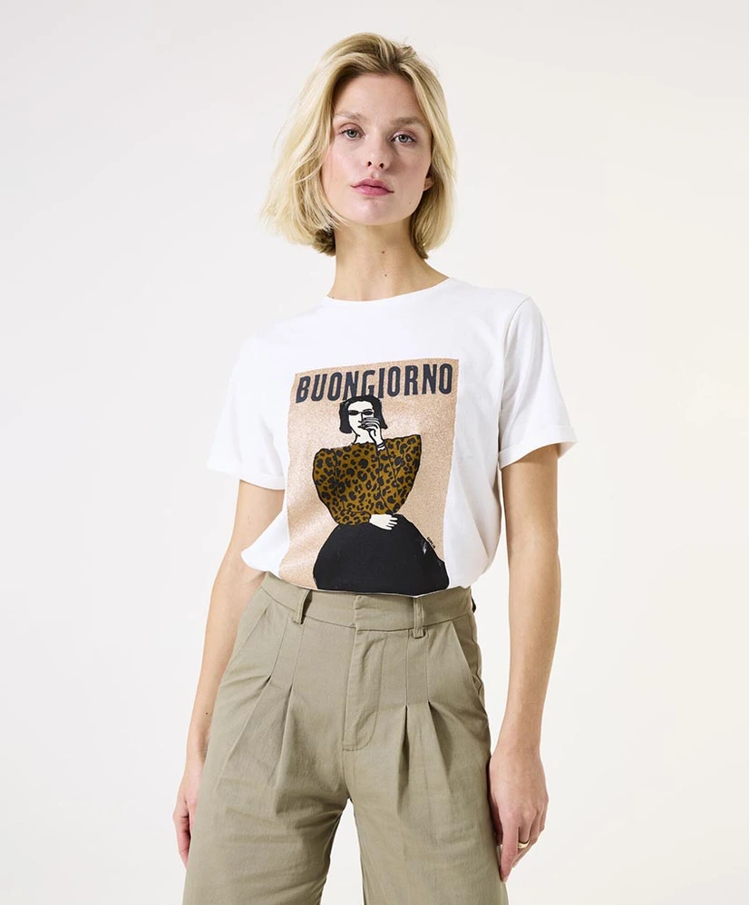 Garcia T-shirt Buongiorno