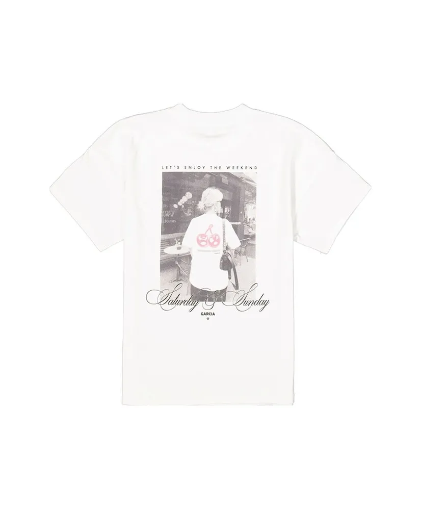 GARCIA T-shirt Cherry The Weekend