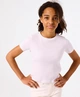 GARCIA T-shirt Gestreept Rib