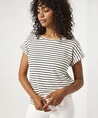 GARCIA T-shirt Gestreept
