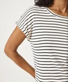 GARCIA T-shirt Gestreept