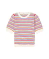 GARCIA T-shirt Gestreept