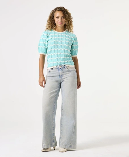 GARCIA T-shirt Gestreept