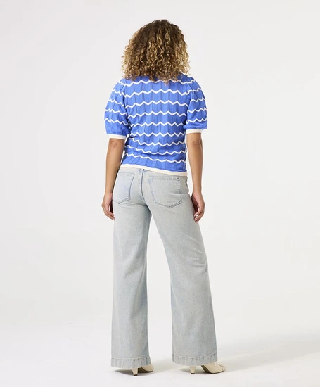 GARCIA T-shirt Gestreept