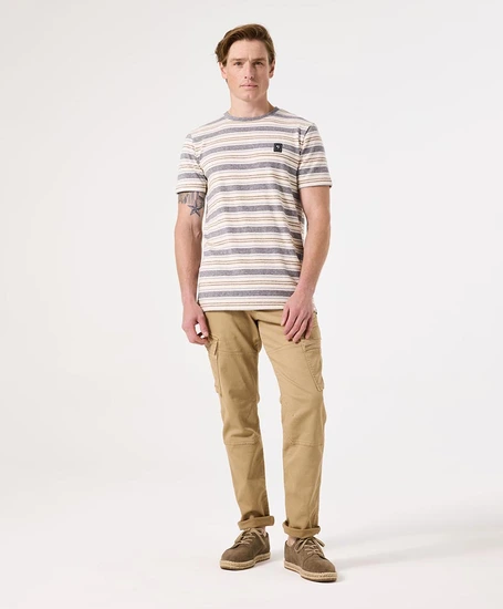 GARCIA T-shirt Gestreept