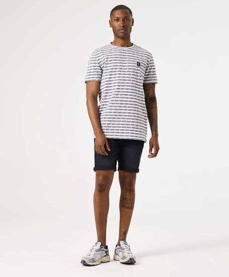 GARCIA T-shirt Gestreept