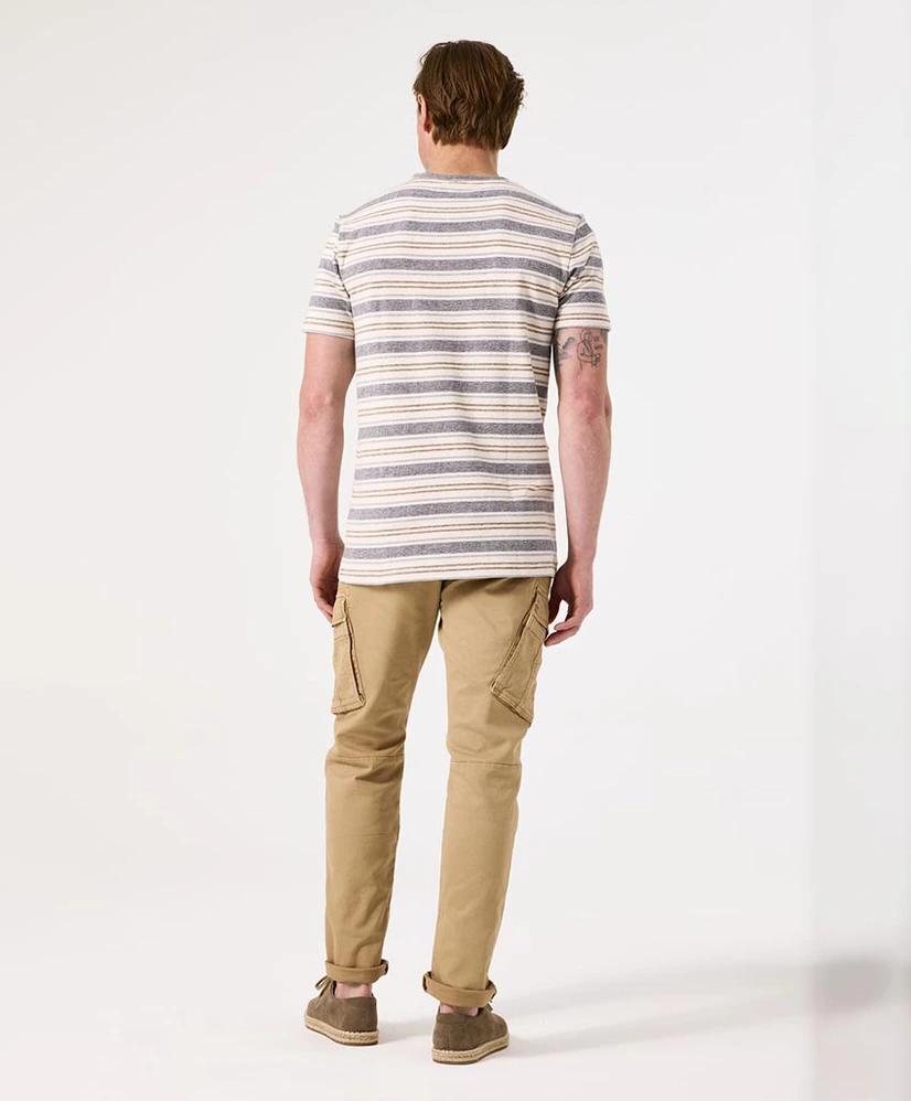 GARCIA T-shirt Gestreept