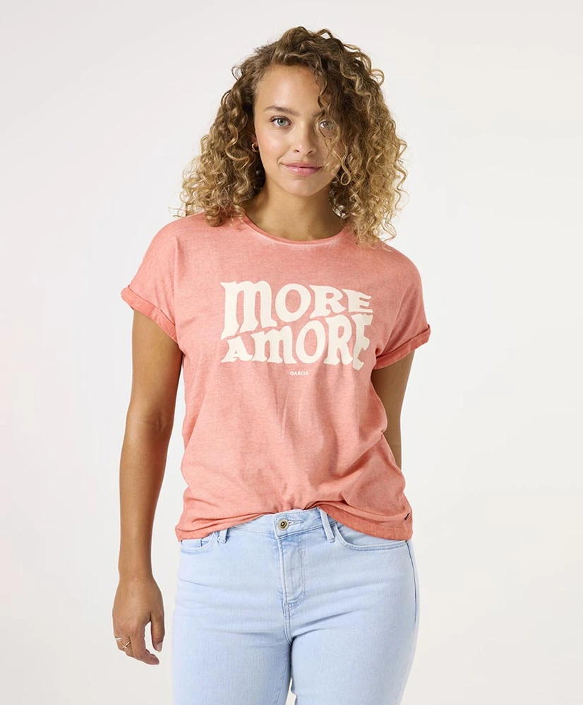 GARCIA T-shirt More Amore