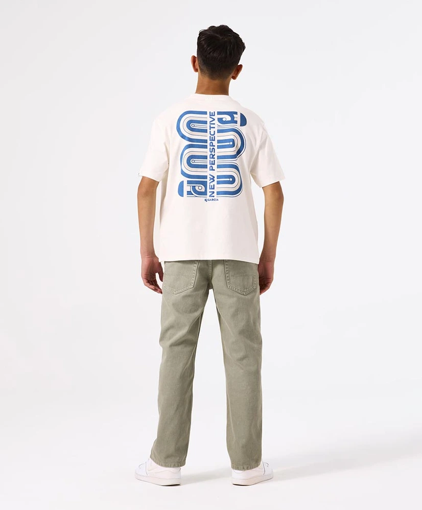GARCIA T-shirt New Perspective Backprint
