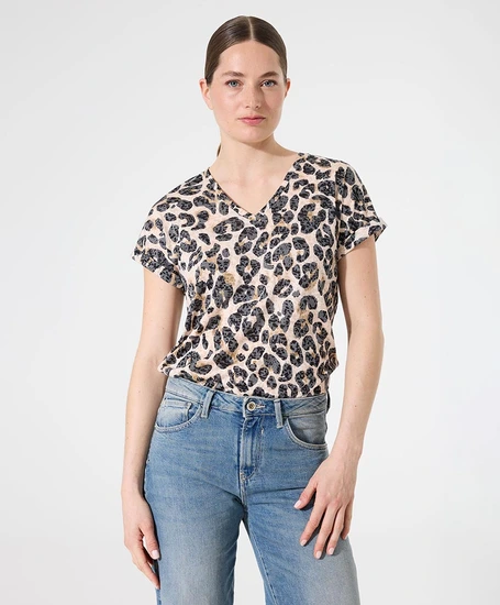 Garcia T-shirt Panterprint