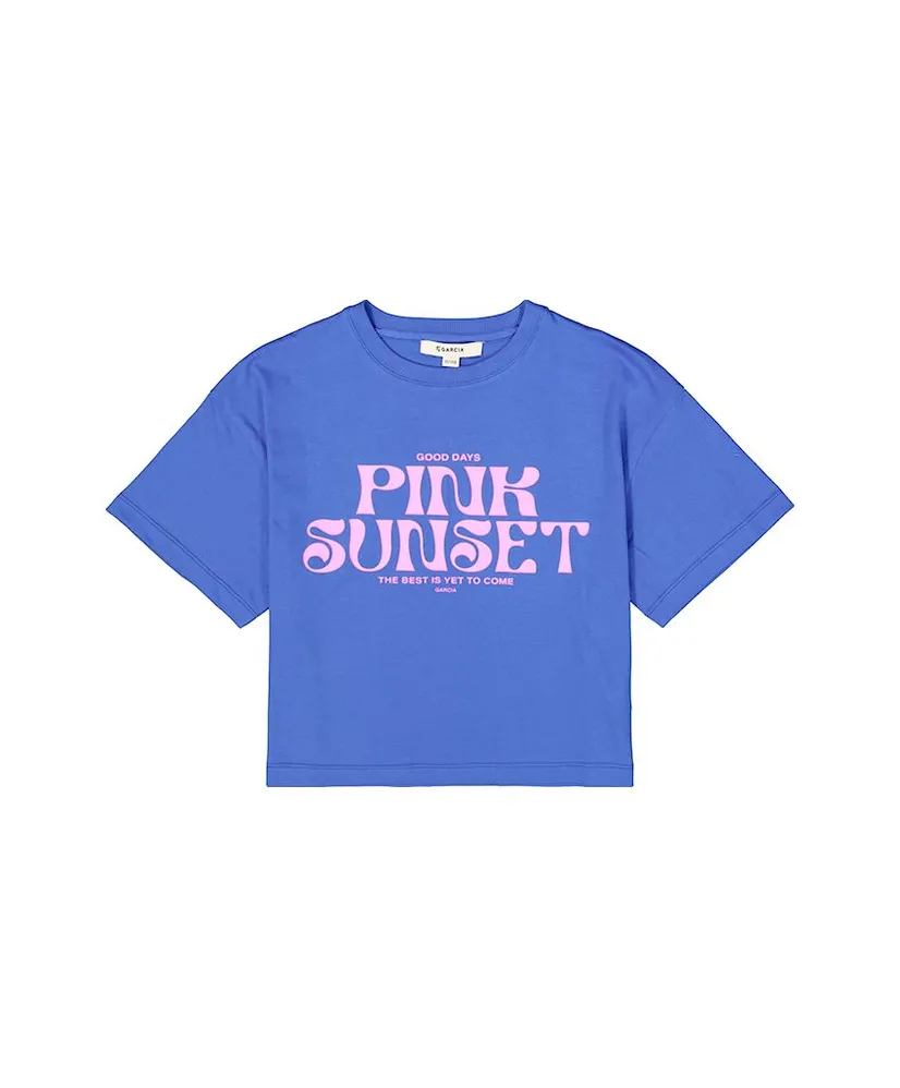 GARCIA T-shirt Pink Sunset