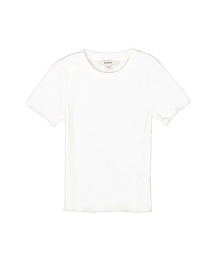 GARCIA T-shirt Rib Effen
