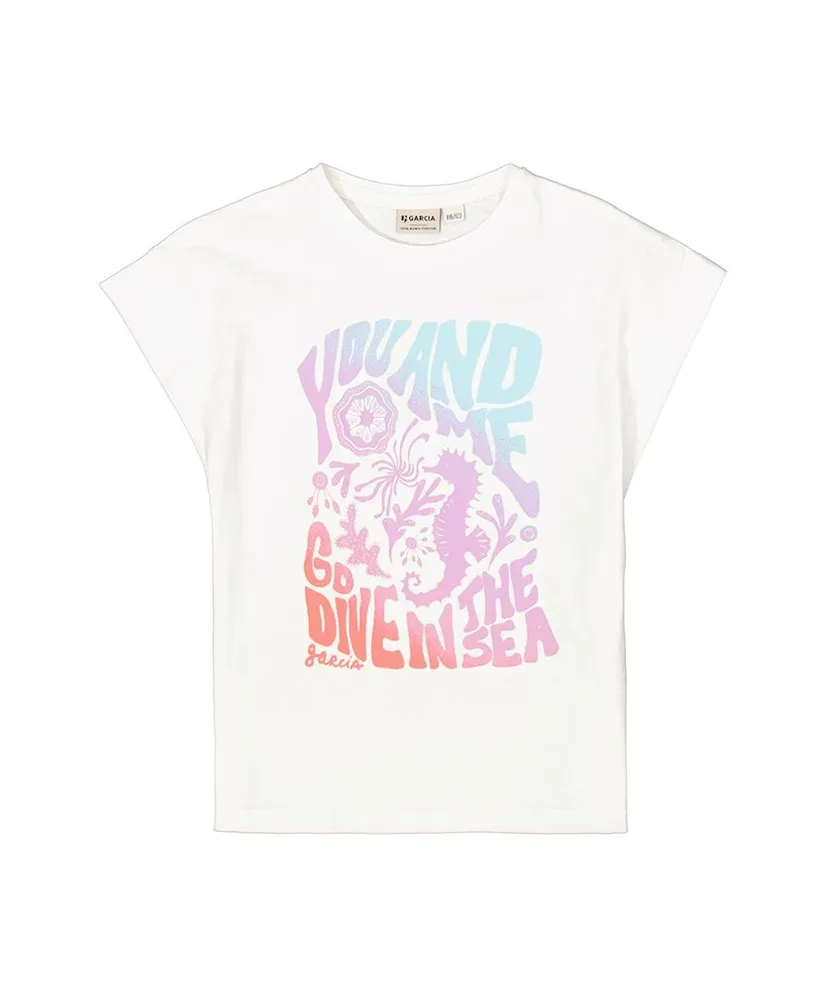 Garcia T-shirt Seahorse