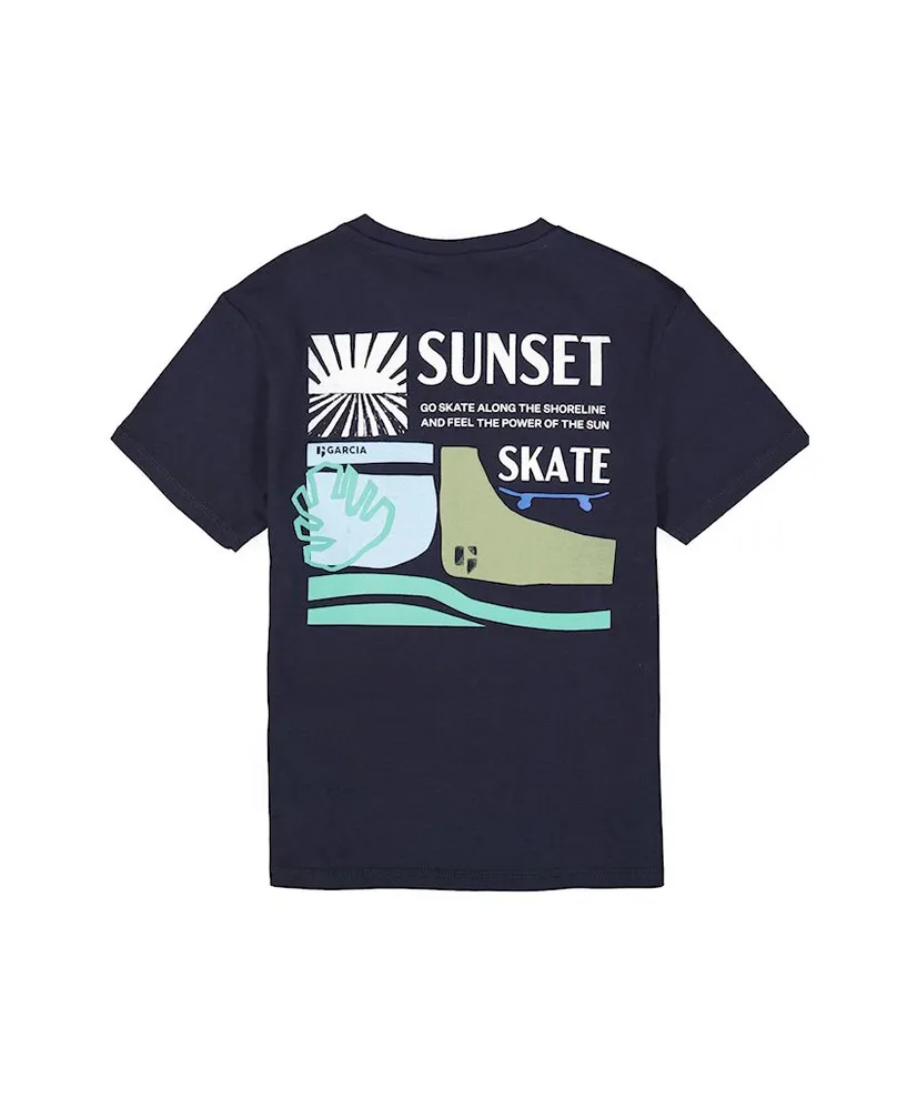 GARCIA T-shirt Sunset Skate