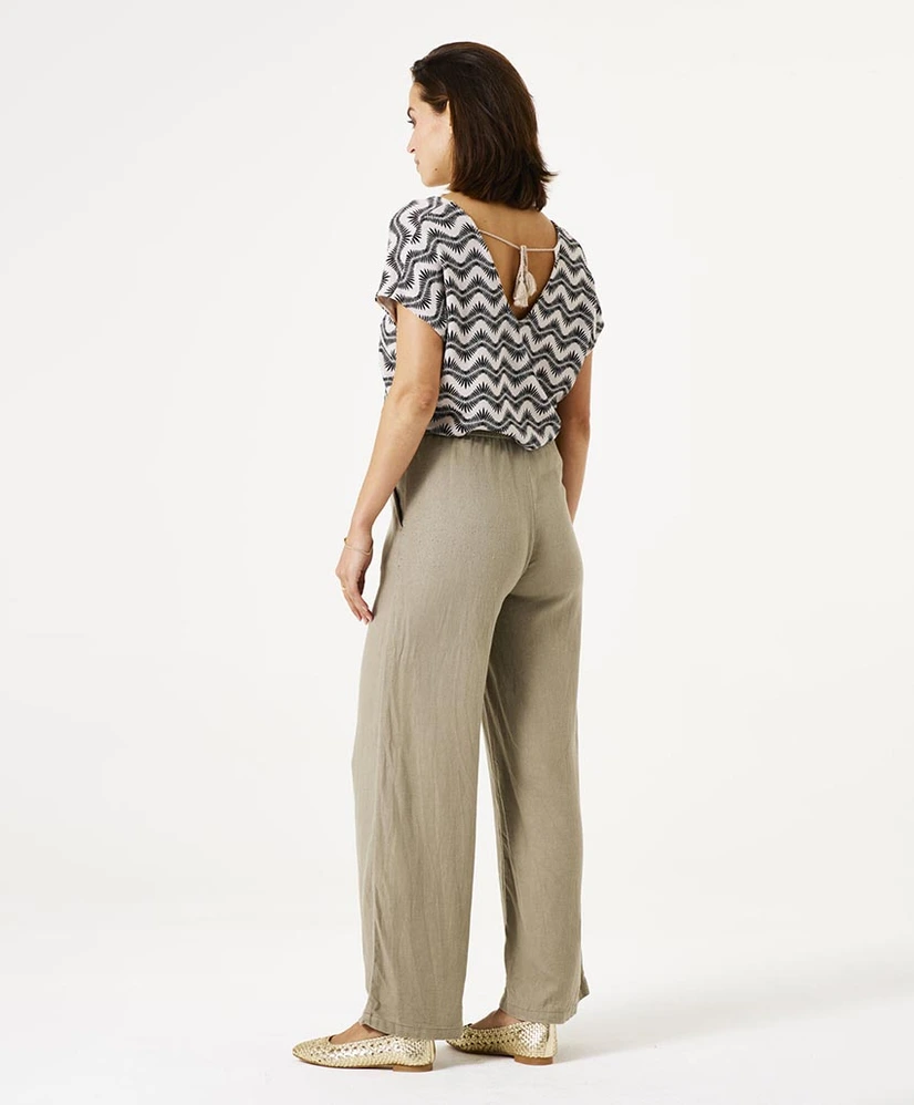 GARCIA T-shirt V-hals Allover Print