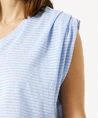 GARCIA T-shirt V-hals Gestreept