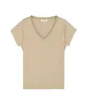 GARCIA T-shirt V-hals Glitter