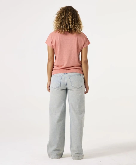 GARCIA T-shirt V-hals Glitter