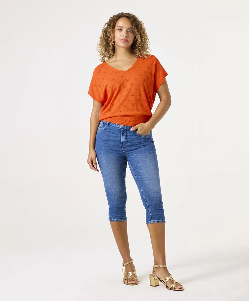 GARCIA T-shirt V-hals