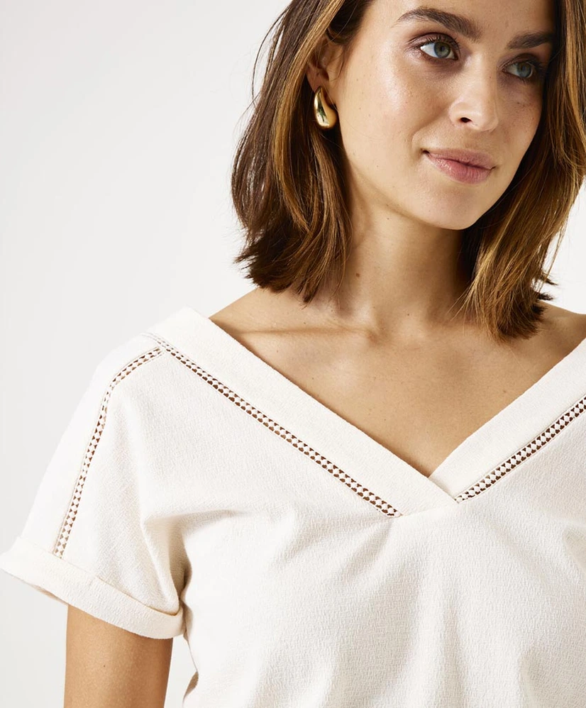 GARCIA T-shirt V-hals