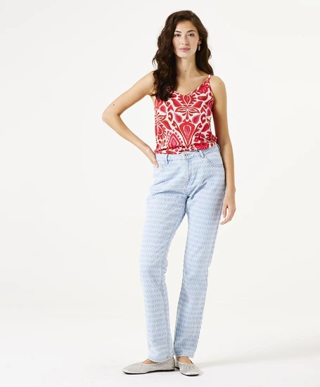 GARCIA Top Allover Print