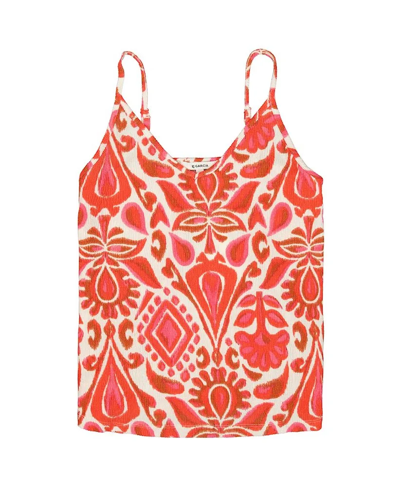 GARCIA Top Allover Print
