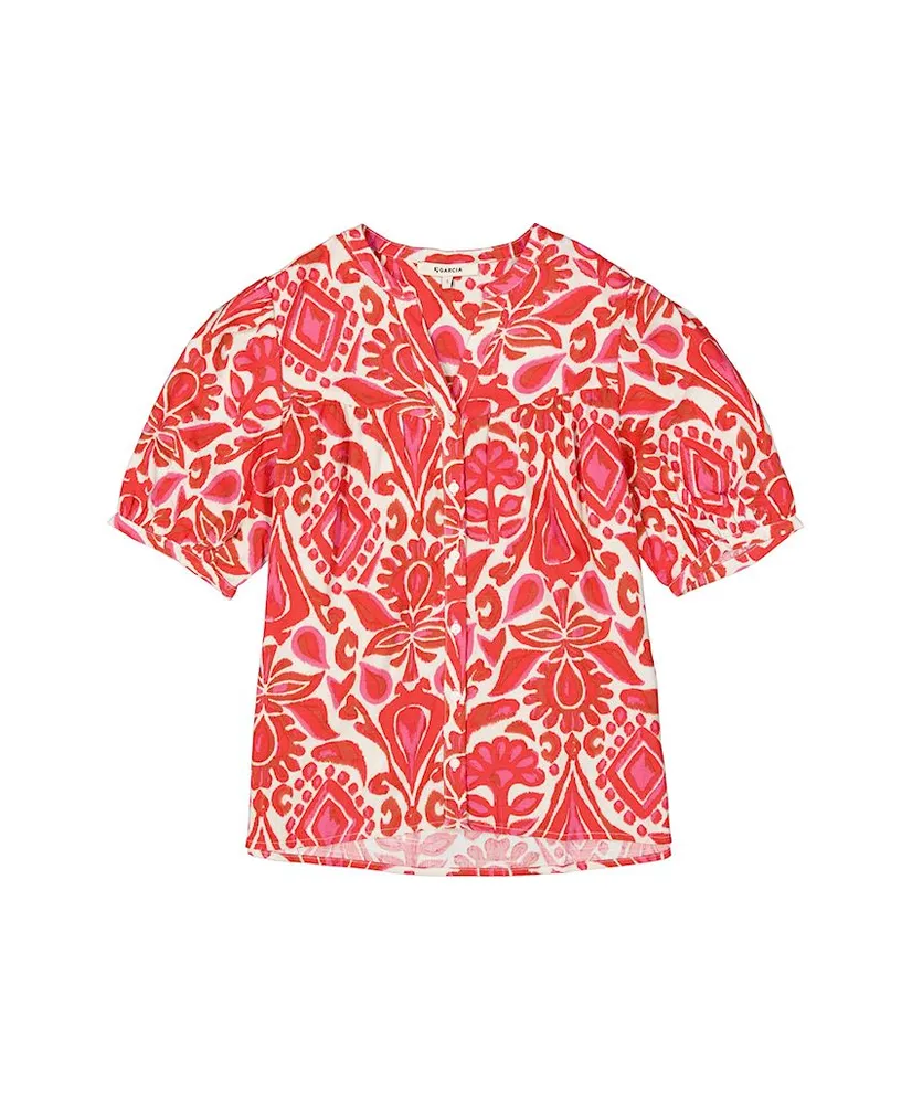 GARCIA Top Allover Print