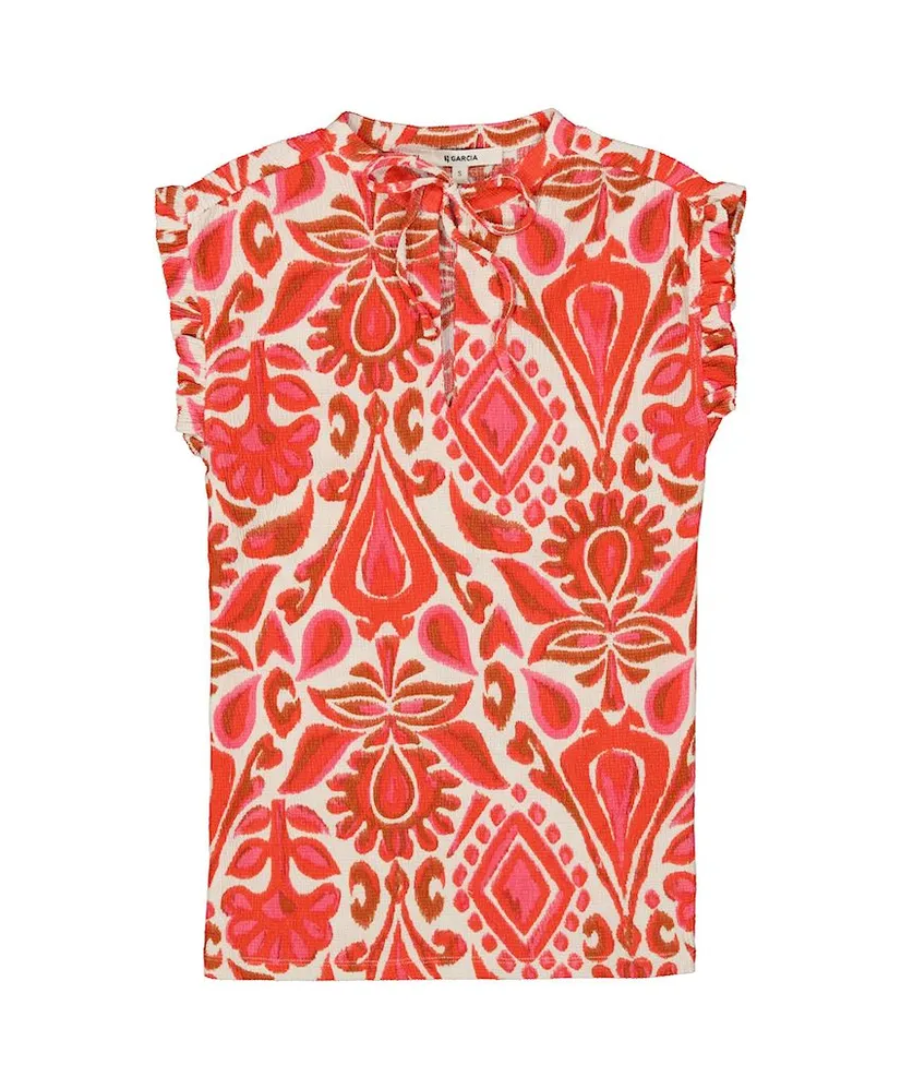 GARCIA Top Allover Print