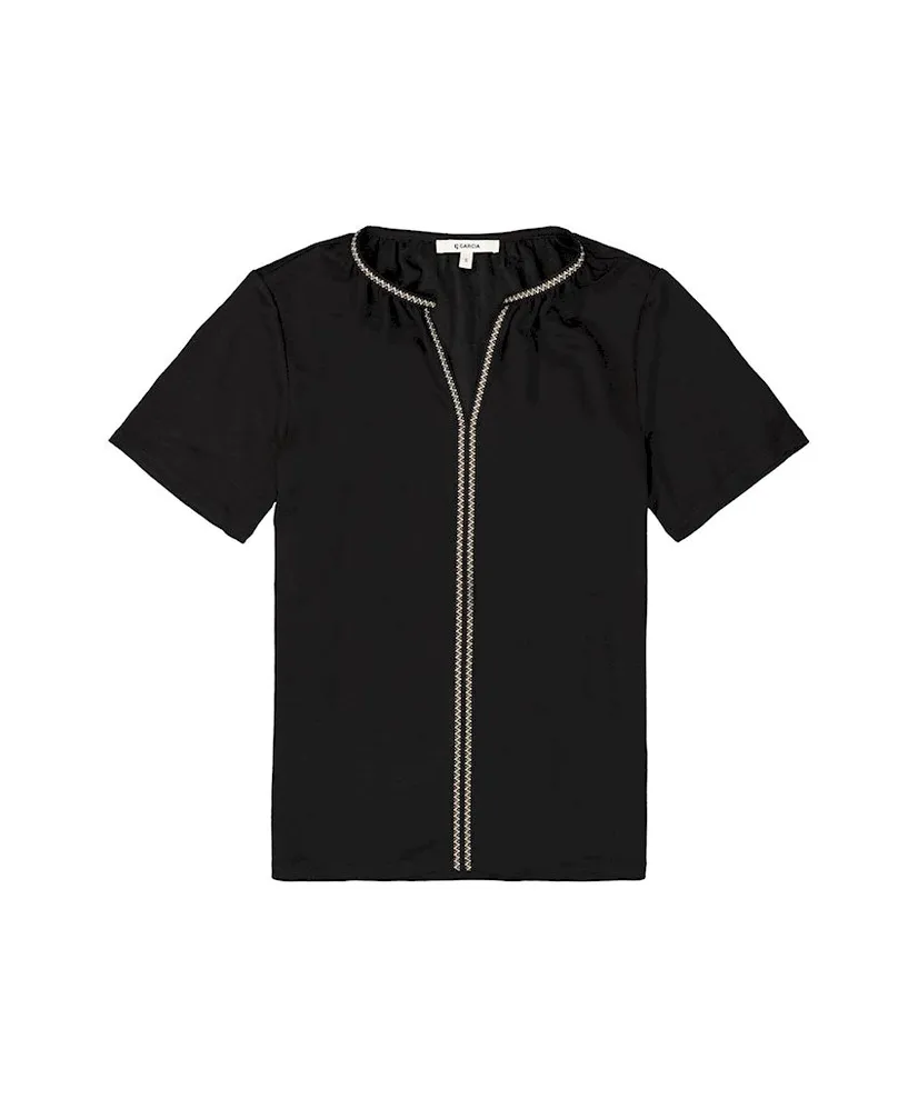 GARCIA Top Detail V-hals