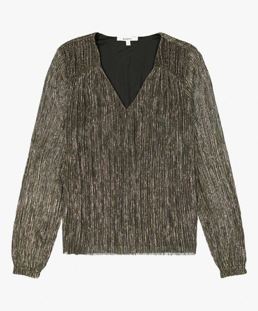 GARCIA Top Glitter Metallic